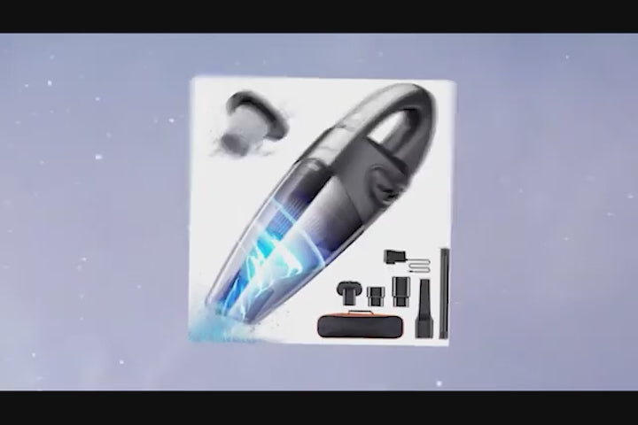 Aspiradora De Mano Recargable 120W Aspiradora de Coche Potente