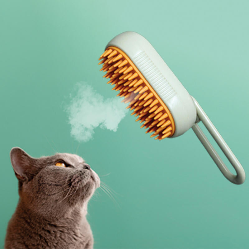 Cepillo Vapor Para Mascotas Pack 2 Piezas