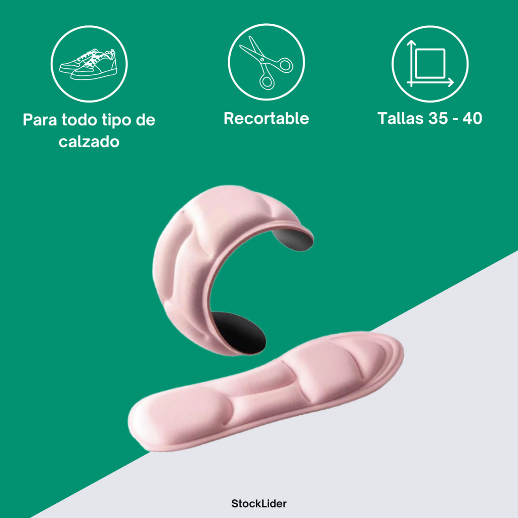 Plantillas Recortables para Mujer (Tallas 35-40)