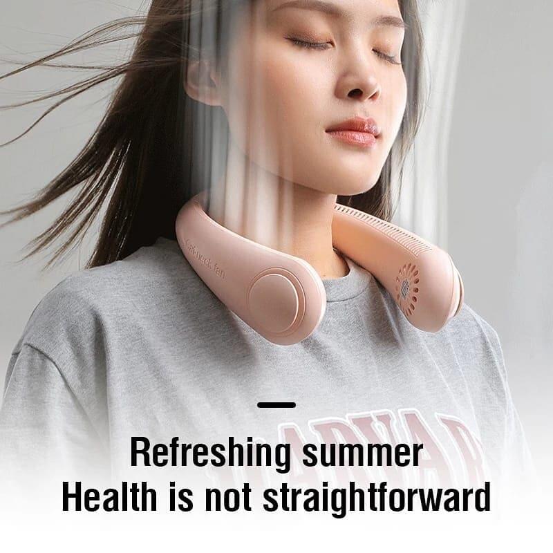Ventilador de cuello portátil sin aspas