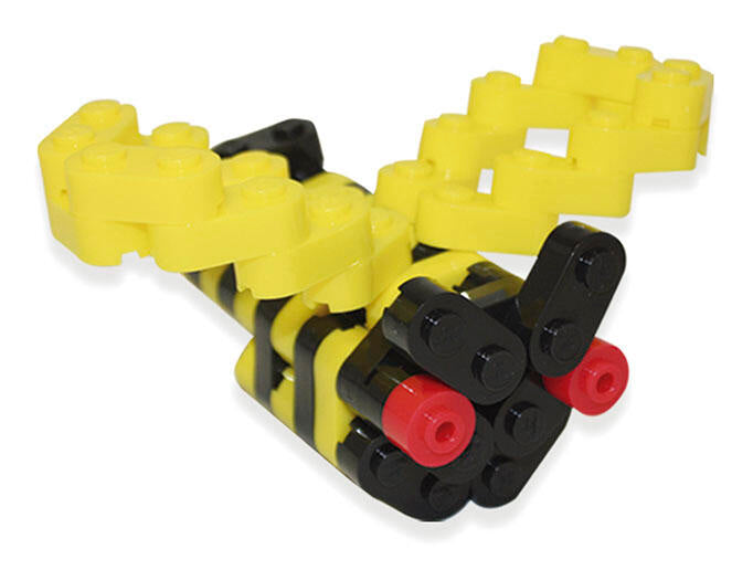 Juguete de bloques flexibles para construcción didáctica