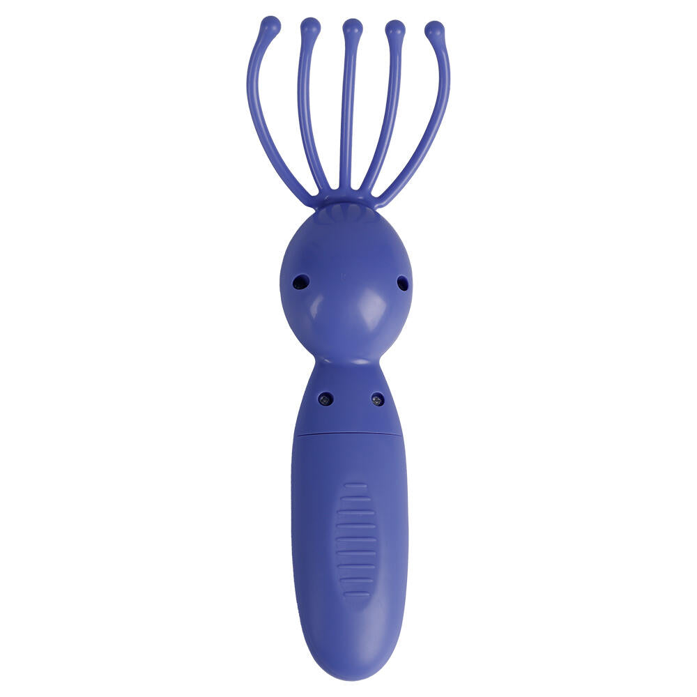 Masajeador capilar Rastrillo Eléctrico Con Vibración Para Cabeza, Cuero Cabelludo Y Cuerpo